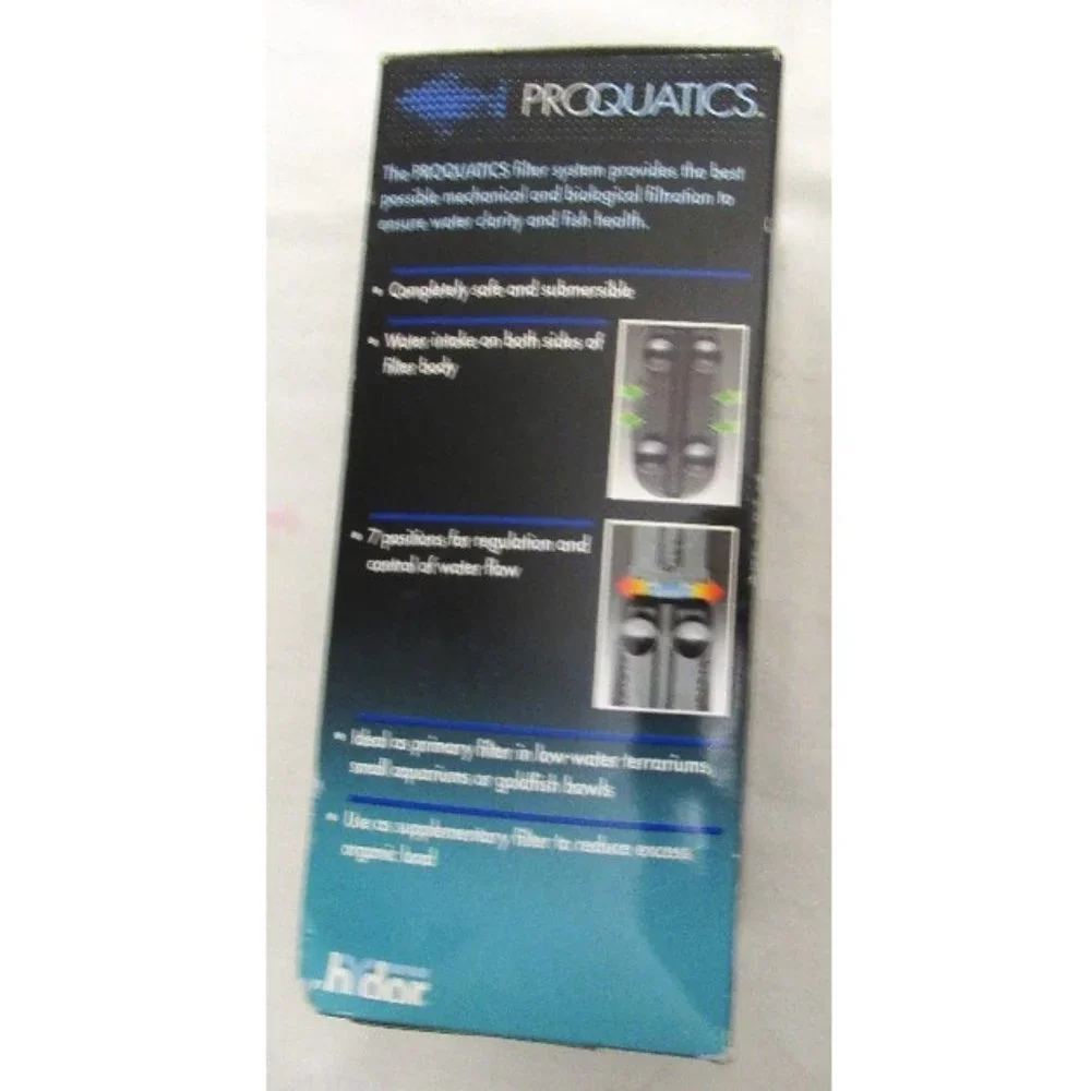 New Aquarium 100GPH filter for up to 10 gals
